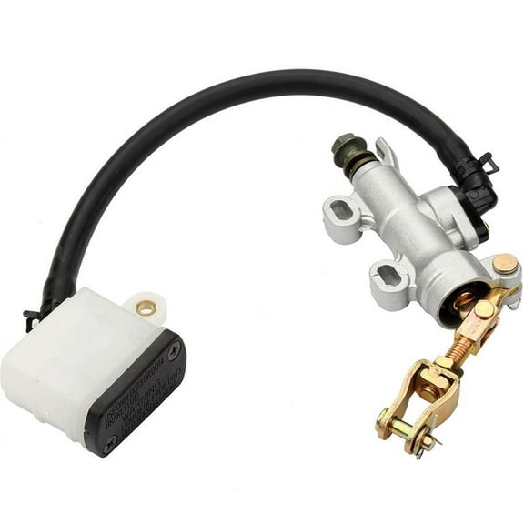 Aluminium ATV Large Capacity Rear Foot Brake Master Cylinder Set For 50cc-250cc