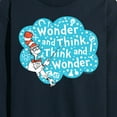 thumbnail image 3 of Cat in the Hat - Wonder And Think - Men's Long Sleeve T-Shirt, 3 of 5