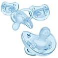 thumbnail image 1 of Chupete de Silicona 100% Suave PhysioForma de Chicco para Bebés, 0-6 meses, Transparente, Tetina Ortodóntica, Libre de BPA, 4 unidades con Estuche de Esterilización, 1 of 3