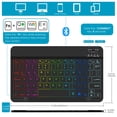 thumbnail image 3 of Funda de teclado DETUOSI para Samsung Galaxy Tab A9+ 11 2023, 3 of 7