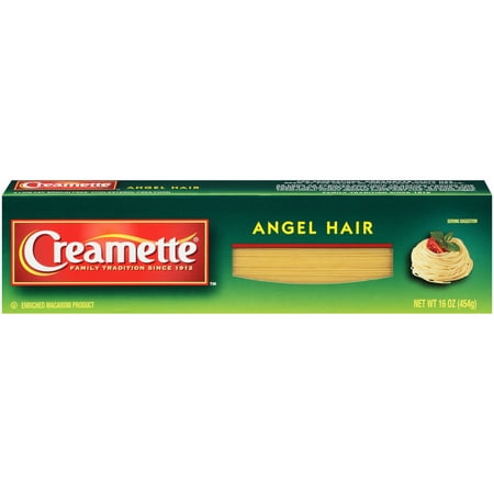 (4 pack) Creamette Angel Hair 16 Oz Box (Best Hair To Use For Box Braids)