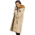 thumbnail image 3 of Orolay Women's Down Puffer Coat Winter Jacket with Adjustable Hood Khaki S, 3 of 5
