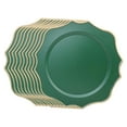 thumbnail image 2 of Siruishop 10 Pieces Serving Plates Kitchen Plates Unbreakable Reusable Lightweight Green, 2 of 7
