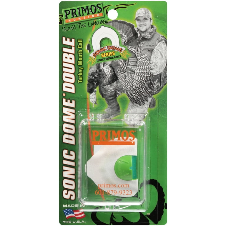 Primos Turkey Mouth Call Sonic Dome Double - Walmart.com
