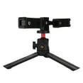 thumbnail image 3 of Dual Position Bracket Holder, Dual Position Mobile Phones Stand Support Tripod Strong 5.5-8cm/2.2-3.2in Compact Durable  For Live Streaming For Video Bloggers, 3 of 8