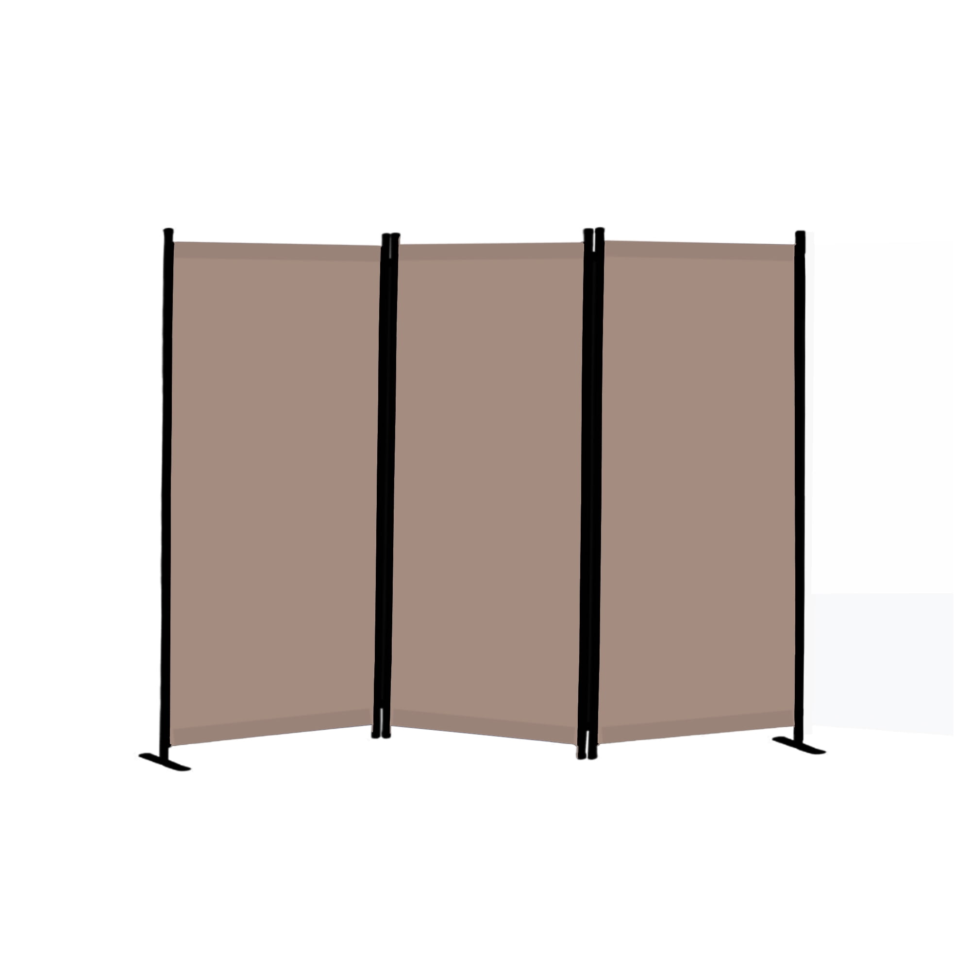 3 Panel Partition Room Dividers Folding Privacy Screen Temporary Wall