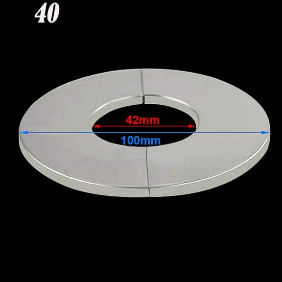 Clearance Sale!Stainless Steel Cover Ring Sewage Pipe Heating Tube Floor Wall Hole Decor Modern, Stainless Steel Cover Ring