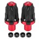 thumbnail image 1 of 1 par de deslizadores de marco de escape de motocicleta de 10 mm Protector contra caídas de almohadilla antichoque Rojo, 1 of 5