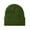 Olive Green, variant on Unisex Satin Lined Beanie Men and Women Winter Warm Knitted Cuffed Silk Lined Slouchy Skull Cap Olive Green