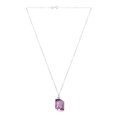 thumbnail image 4 of Collar Zvezda Fancy color Light Amethyst plata .925 Zvezda ZCO-FANC14-LAME, 4 of 6