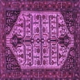 thumbnail image 1 of Ahgly Company Indoor Square Persian Purple Traditional Area Rugs, 7' Square, 1 of 4