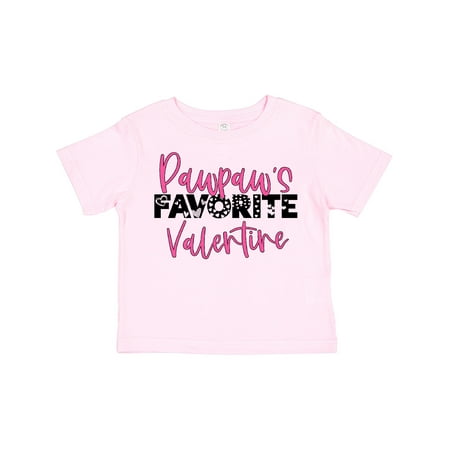 

Inktastic Pawpaw s Favorite Valentine Gift Toddler Boy or Toddler Girl T-Shirt