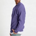 thumbnail image 6 of Mlzmgr Sweatshirts Men Fleece Crew Neck Long Sleeve Warm Shirts Casual Running Outdoor Mens Tops Winter S-3XL, 6 of 8