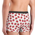 thumbnail image 3 of KLL Cartoon Strawberry Men's Cotton Boxer Briefs Underwear-Medium, 3 of 8