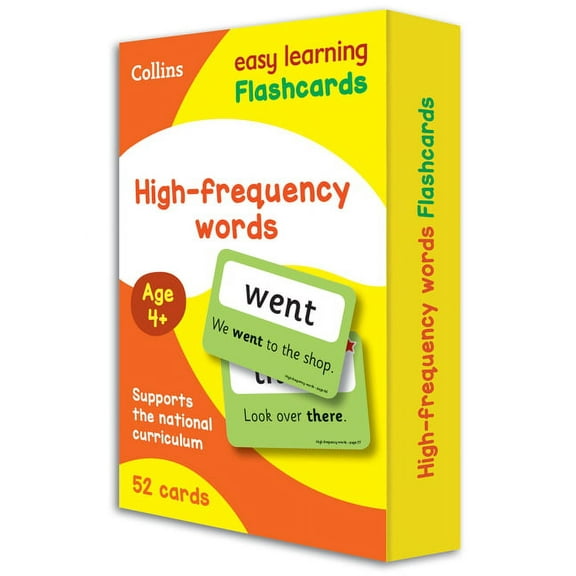 Collins Easy Learning Ks1 - High Frequency Words Flashcards, (Paperback)