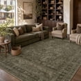 thumbnail image 2 of SIXHOME 8'x10' Area Rugs for Living Room Vintage Area Rug Machine Washable Neutral Rugs Green, 2 of 8