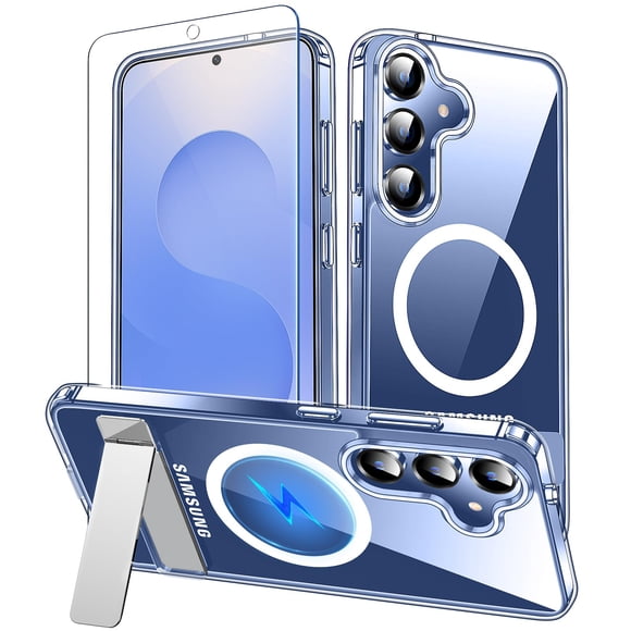 Funda de teléfono xiwxi para Samsung Galaxy S25 Plus con soporte