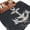 Blue, variant on Black Anchor Area Rugs 4'x6', Washable Small Throw Rugs for Office Bathroom, Nautical Coastal Summer Vintage Ocean Indoor Outdoor Rug Non-Slip Low Pile Carpet Runner Reversible Floor Mats