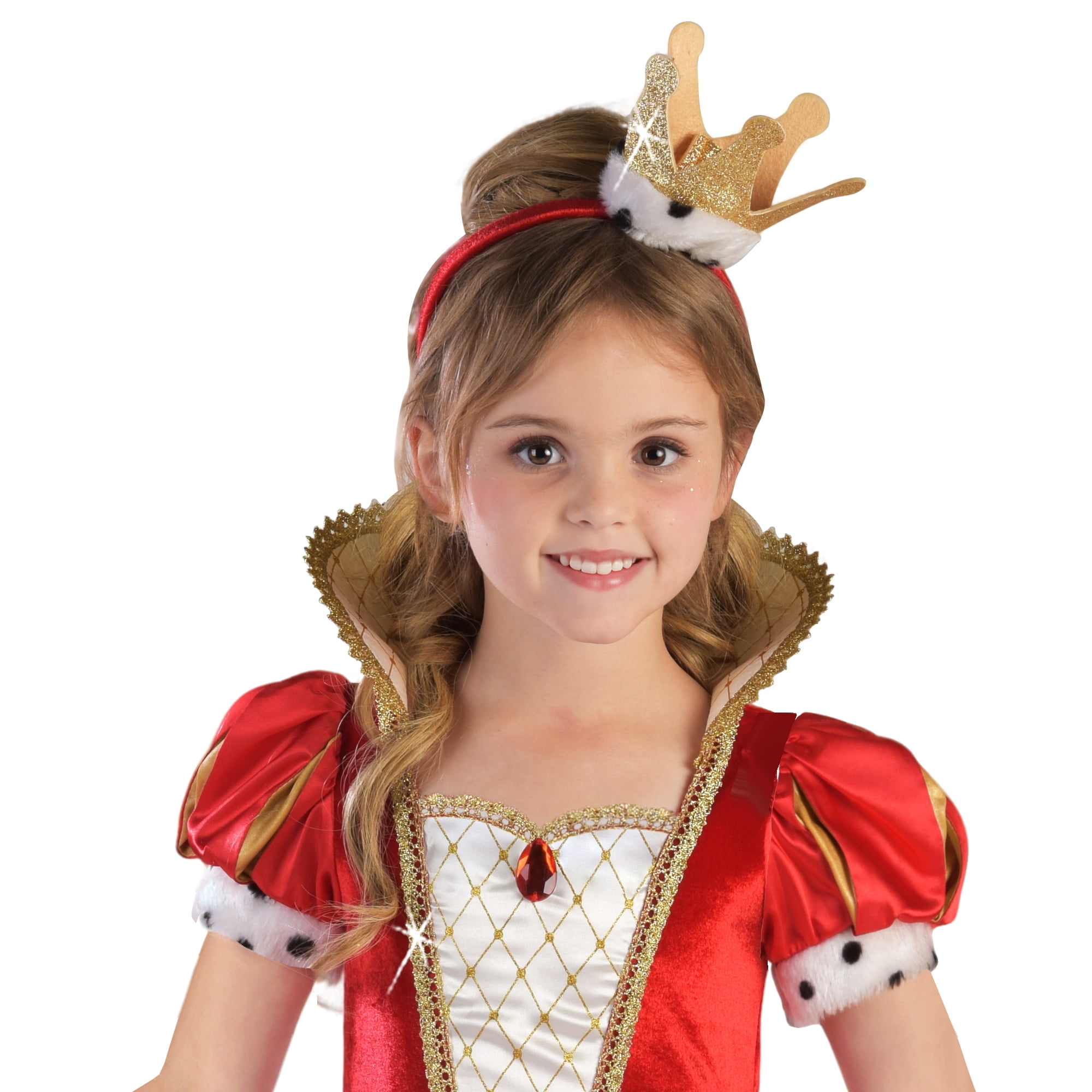 Royal Queen Halloween Costume for Children, Girl's Size L (10/12), by Way to Celebrate