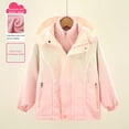 thumbnail image 3 of GYRATEDREAM Girls' Outdoor 3-In-1 Winter Jackets Kids Detachable Fleece Inner Windproof Hooded Jacket Coat Children Warm Zipper Hoodies Waterproof Outwear Pink for 4-16 Years, 3 of 8