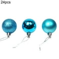 thumbnail image 2 of Visland 24PCS Christmas Balls Ornaments for Xmas Christmas Tree - 3 Style Shatterproof Christmas Tree Decorations Hanging Ball for Holiday Wedding Party Decor, 2 of 4