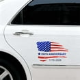 thumbnail image 4 of 5 Pcs USA 250th Anniversary Car Stickers, Flag Print Patriotic Decals 1776-2026 Bicentennial Car Window Decal for History Buffs Patriots, 4 of 6