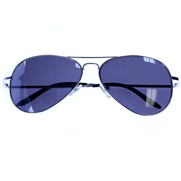 Mi Amore Aviator-Sunglasses Silver-Tone/Black