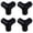 Black, variant on Gytml 4Pcs Thick Silicone Table Corner Protector Guards 1.77In Self Stick Anti-Collision Proof Corner Bumpers Furniture Edge Cushion Covers For Table Cabinet Sharp Corners(Clear-4Pcs)