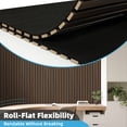 thumbnail image 5 of 2 Pcs 95.3'' x 23.8'' 3D Slat Wall Paneling,Sound Absorbing Wall Panls for Living Room,Curved Wall Décor(30.9 sq.ft./Case), 5 of 9