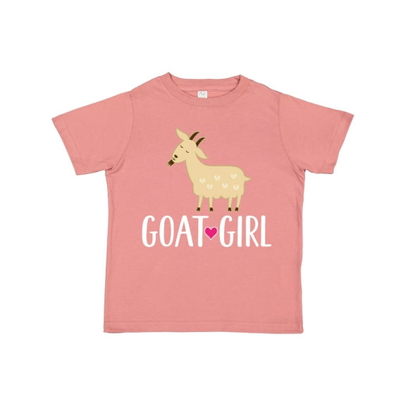 Inktastic Goat Girl Farm Animal Girls Toddler T-Shirt