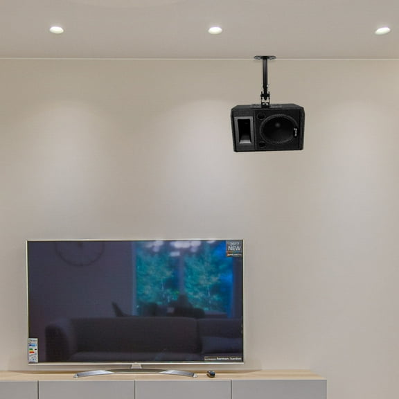 Raindrops Ceiling Speaker Mount Wall Mounted Speaker Holder Adjustable Speaker Mount Bracket Heavy Duty Speaker Stand Wall Fixed Speaker Holder Ceiling Mounted Speaker Bracket
