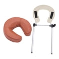 thumbnail image 4 of MERIGLARE Table de Massage avec Coussin de Soutien Réglable Rouge Brun, 4 of 9