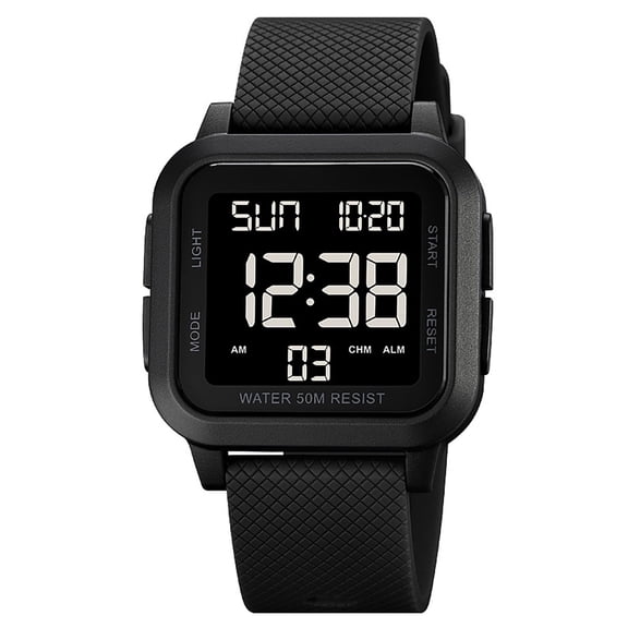 Unisex LED Digital Watch Women Men Digital Sports Watch Fashion Simple Luminous Waterproof Watch
