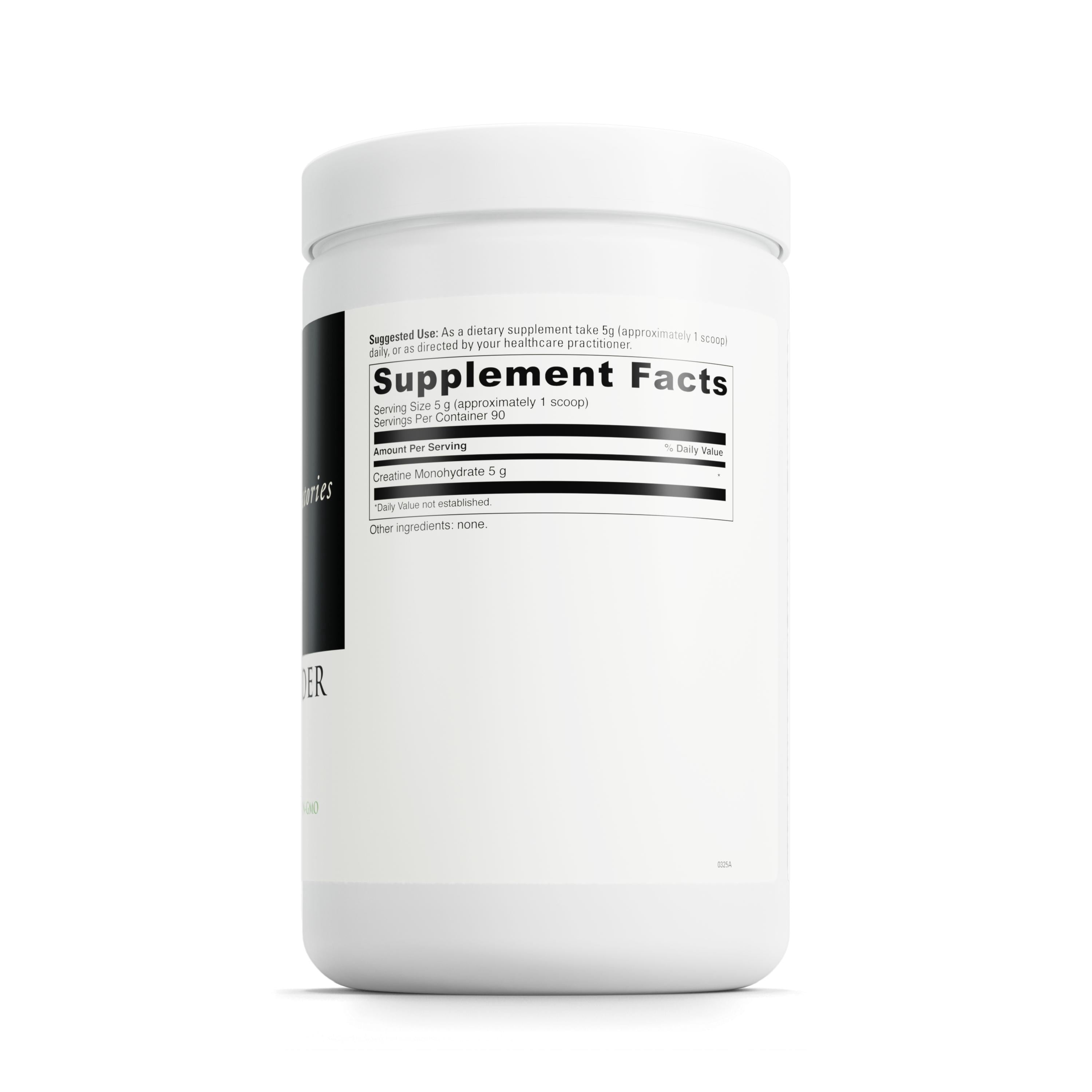 DaVinci Creatine Powder - Unflavored - 90 Servings