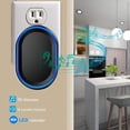 thumbnail image 2 of Wireless Doorbell by – Waterproof Door Bells & Chimes Wireless Kit – Over 1000-Foot Range, 58 Door Bell Chime, 4 Volume Levels with LED Flash – Wireless Doorbells for Home Black, 2 of 7