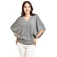 thumbnail image 4 of Sueter de punto manga corta Roman Fashion / Juvenil, 32177 (Gris) gris EG, 4 of 6