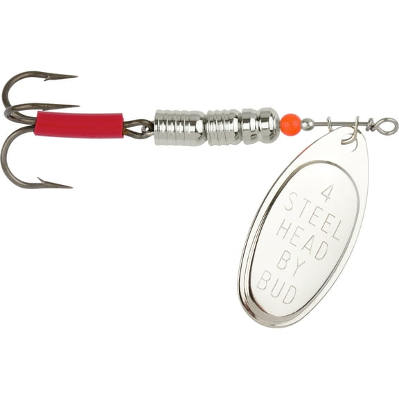 Yakima Bait, Worden's Bud's Spinner Fishing Lure, Nickel, 5/16 oz