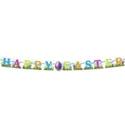 Happy Easter Holiday Party Banner Streamer Flag Decoration