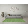 thumbnail image 3 of Ahgly Company Indoor Round Abstract Light Blue Modern Area Rugs, 7' Round, 3 of 4