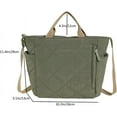 thumbnail image 6 of Kukuzhu Quilted Tote Bag for Women Puffer Hobo Handbag Lightweight Quilted Padding Shoulder Bag Nylon Padded Crossbody Bag, 6 of 6