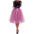 thumbnail image 1 of Jupe Tutu en Tulle de Ballet Princesse pour Femmes et Filles, Robe Mini de Soirée de Mariage, Bal, Rockabilly, 1 of 5