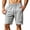 Gray, variant on Mgmyaa Men's Relaxed Fit Drawstring Shorts with Exterior Pockets Elastic Waist Solid Color for Summer Casual Sports