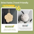thumbnail image 4 of Esponja de lufa egipcia Loofah Travel Flower YOTDHUO (paquete de 2), 4 of 6
