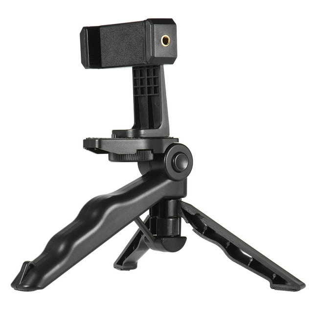 Universal Mini Phone Tripod Stand Handheld Grip Stabilizer with Adjustable Smartphone Clip Holder Bracket for 7 Plus/7/6/6 Plus/6s/ for Galaxy S7/S6