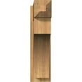 thumbnail image 2 of Ekena Millwork 8"W x 30"D x 30"H Westlake Rough Sawn Craftsman Outlooker, Western Red Cedar, 2 of 4