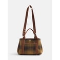 thumbnail image 2 of Free Assembly Women’s Plaid Medium Tote Handbag, Yellow, 2 of 5