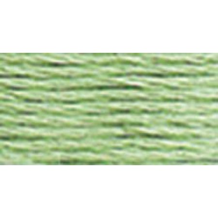 UPC: 0077540810741 | DMC Thread 6-Strand Embroidery Cotton 8.7 Yards Light Forest Green Lighter Than 989 117-164 (12-Pack)