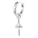 thumbnail image 1 of Silver Hoop Earring For Women Star Cross Dangle Earring For Women Tiny Star------Product code 71095, 1 of 5