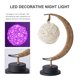 thumbnail image 4 of Lámpara de noche junto a la cama Batería USB Luna Linterna LED para niños Niños (USB púrpura) Likrtyny Para estrenar, 4 of 8