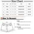 thumbnail image 3 of VERUGU Shorts for Women Solid Color High Waisted Loose Slimming Wide Leg Pants Solid Color Casual Shorts Coffee XL, 3 of 5
